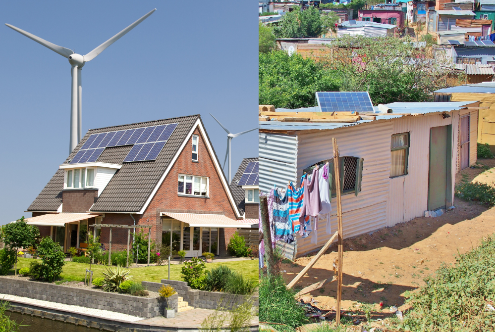 Nowe sposoby zaopatrzenia gospodarstw domowych w energię w Europie i Afryce © Hecke61/MrNovel/Shutterstock